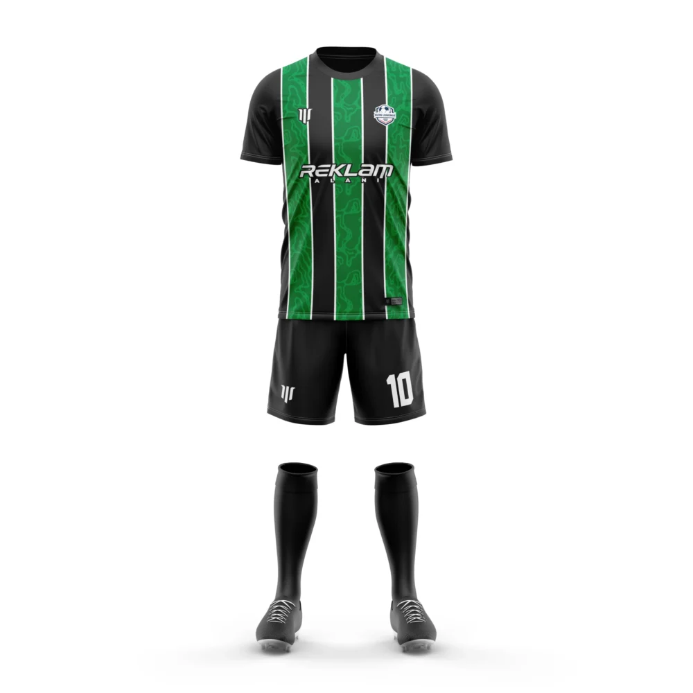 Marinspor Futbol Forma F096 Yeşil-Siyah
