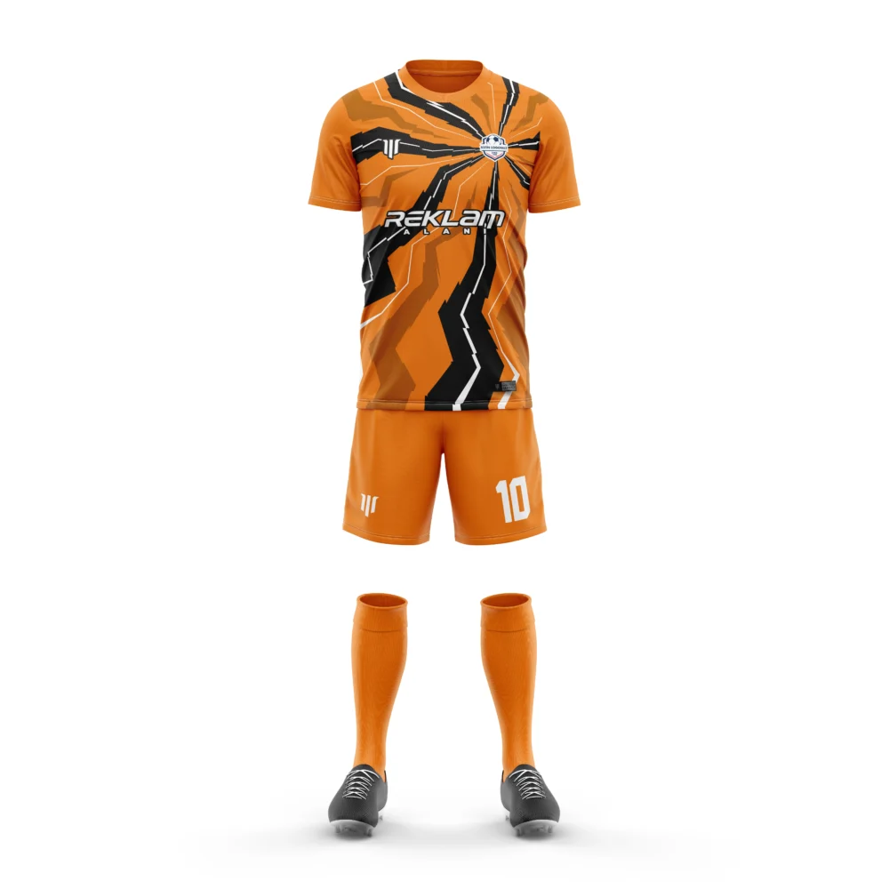 Marinspor Futbol Forma F101 Turuncu-Siyah
