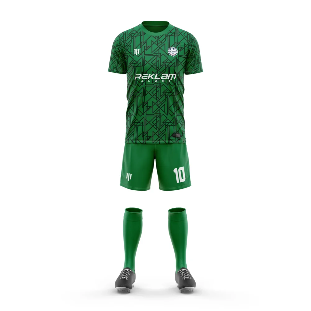 Marinspor Futbol Forma F102 Yeşil-Siyah