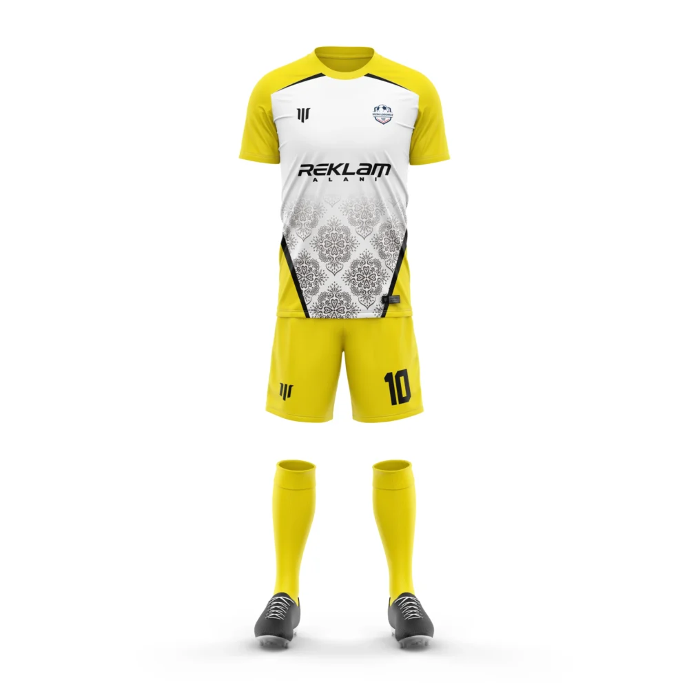 Marinspor Futbol Forma F103 Sarı-Beyaz