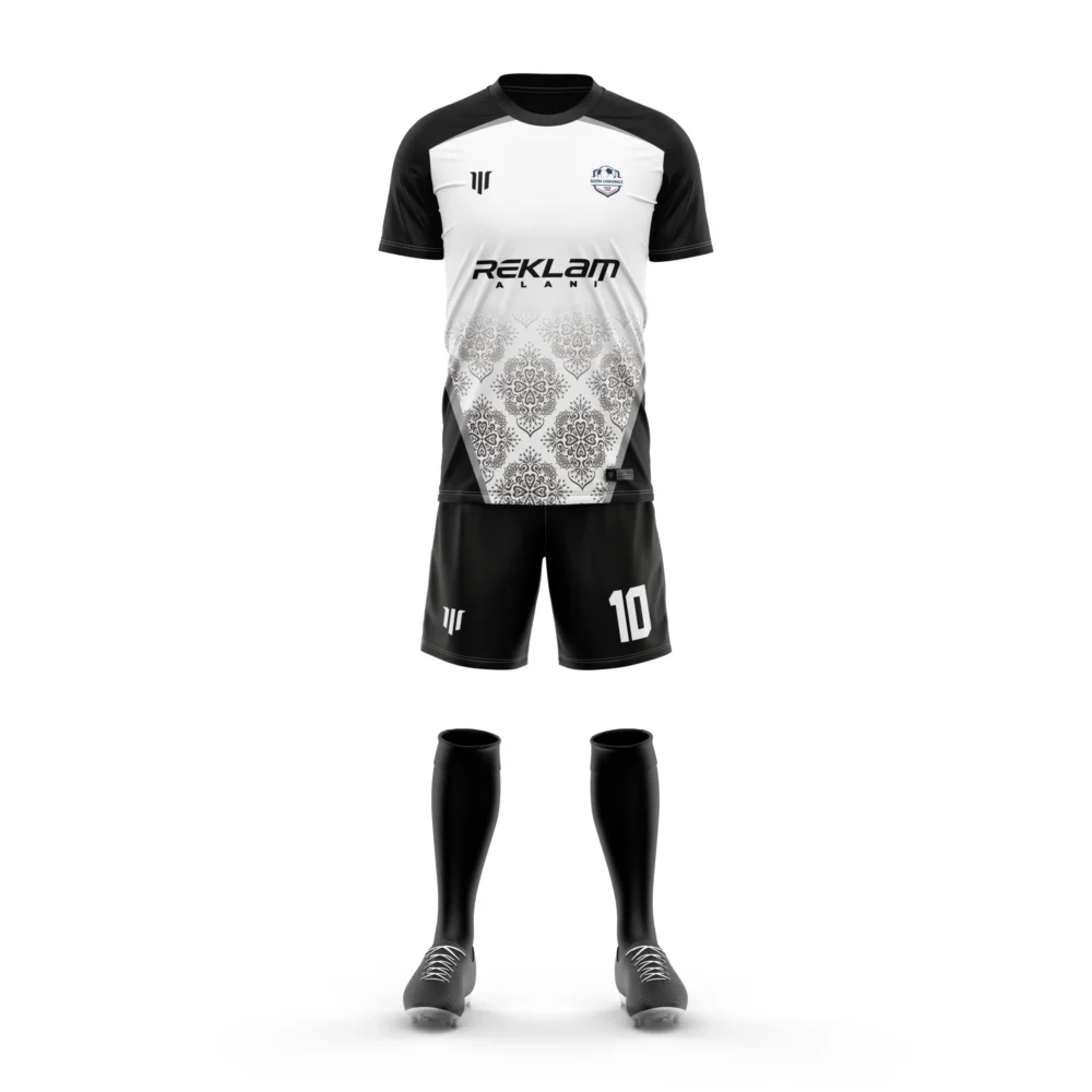 Marinspor Futbol Forma F103 Siyah-Beyaz